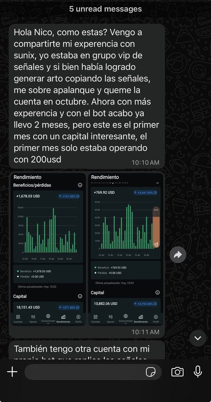 Testimonio de usuario